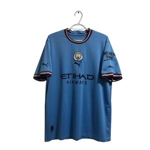 2022/23 Erling Haaland Manchester City FC Puma Football Kit Soccer Jersey